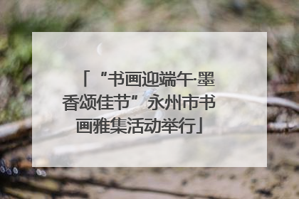 “书画迎端午·墨香颂佳节”永州市书画雅集活动举行