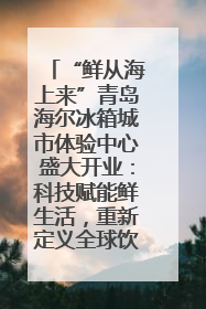 “鲜从海上来”青岛海尔冰箱城市体验中心盛大开业：科技赋能鲜生活，重新定义全球饮食未来