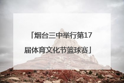 烟台三中举行第17届体育文化节篮球赛