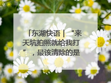 东湖快语｜“来天坑拍照就给我打”，最该清除的是“护短”思维