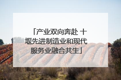 产业双向奔赴 十堰先进制造业和现代服务业融合共生