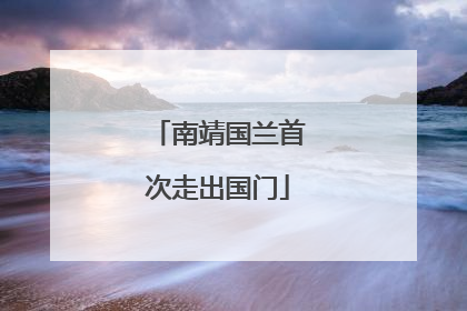 南靖国兰首次走出国门