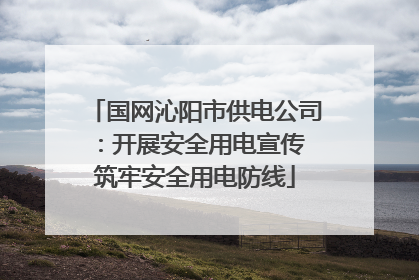 国网沁阳市供电公司：开展安全用电宣传 筑牢安全用电防线
