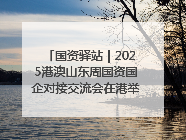 国资驿站｜2025港澳山东周国资国企对接交流会在港举行；山东黄金成功在境外发行3亿美元绿色债券