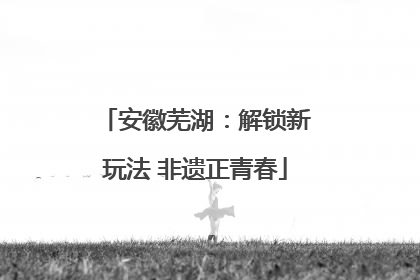 安徽芜湖：解锁新玩法 非遗正青春