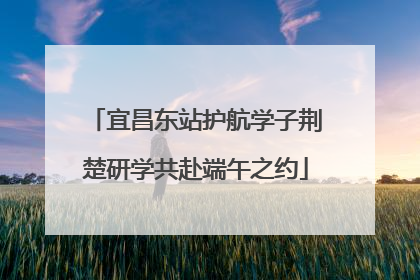 宜昌东站护航学子荆楚研学共赴端午之约