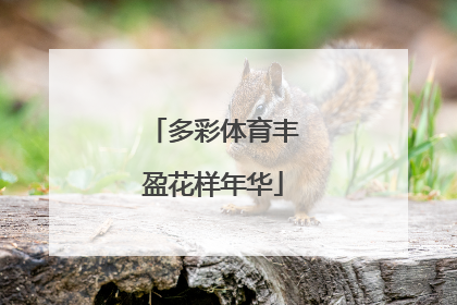 多彩体育丰盈花样年华