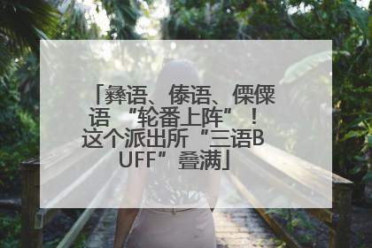 彝语、傣语、傈僳语 “轮番上阵”！这个派出所“三语BUFF”叠满