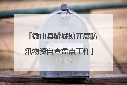 微山县驩城镇开展防汛物资自查盘点工作