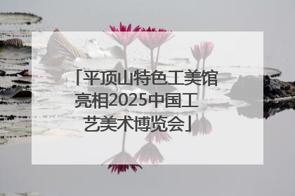 平顶山特色工美馆亮相2025中国工艺美术博览会