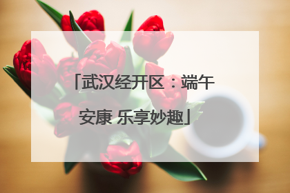 武汉经开区：端午安康 乐享妙趣