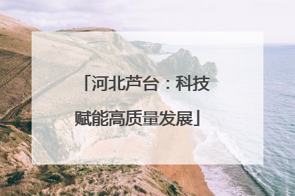 河北芦台：科技赋能高质量发展