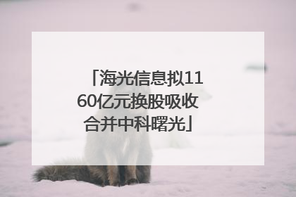 海光信息拟1160亿元换股吸收合并中科曙光