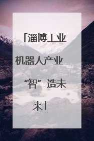 淄博工业机器人产业“智”造未来