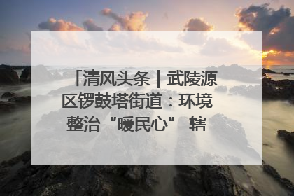清风头条｜武陵源区锣鼓塔街道：环境整治“暖民心” 辖区面貌“靓”起来