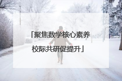 聚焦数学核心素养 校际共研促提升