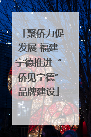 聚侨力促发展 福建宁德推进“侨见宁德”品牌建设