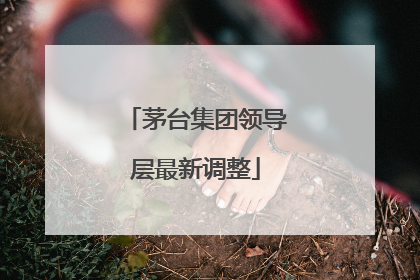 茅台集团领导层最新调整