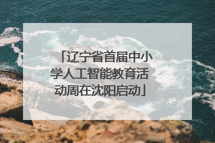 辽宁省首届中小学人工智能教育活动周在沈阳启动