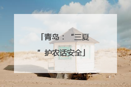 青岛：“三夏”护农话安全